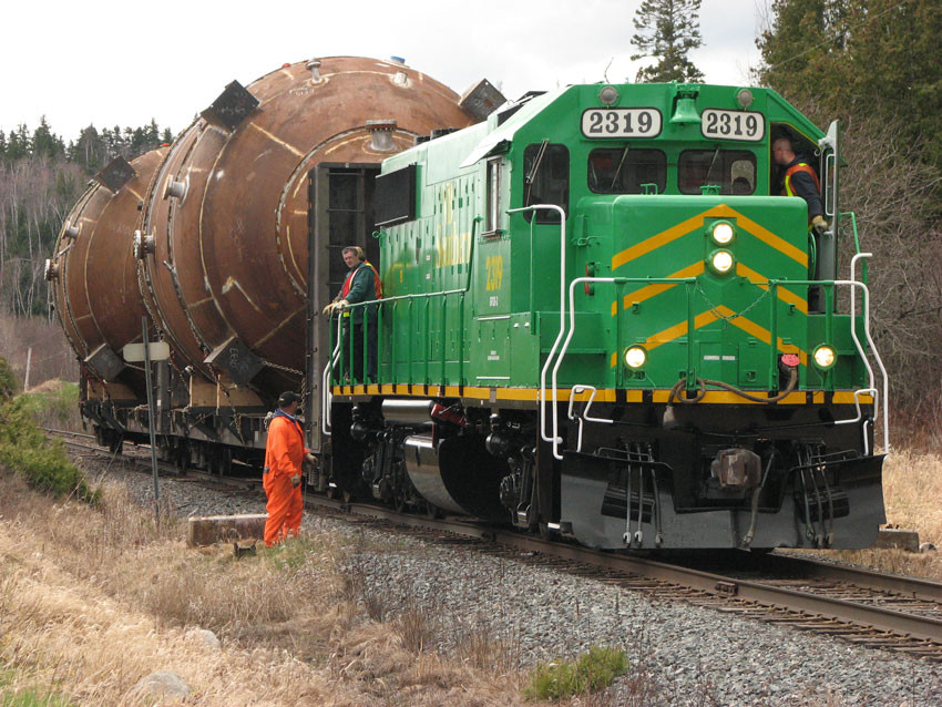 Photo of NBSR2319 May6 Oversize Load Test
