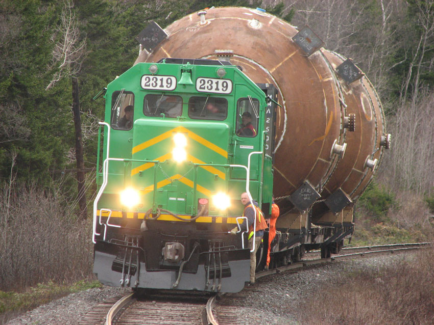 Photo of NBSR 2319 May6 Oversize Load Test #2