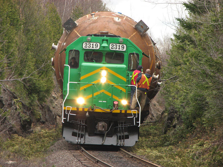 Photo of NBSR 2319 May6 Oversize Load Test #3