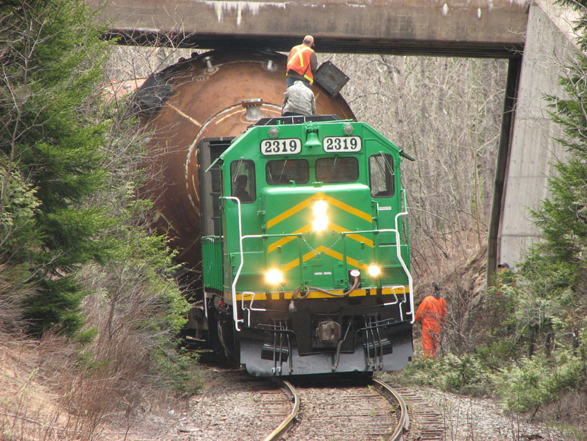 Photo of NBSR 2319 May6 Oversize Load Test #4