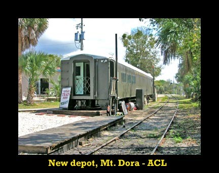 Photo of New Mt. Dora Depot
