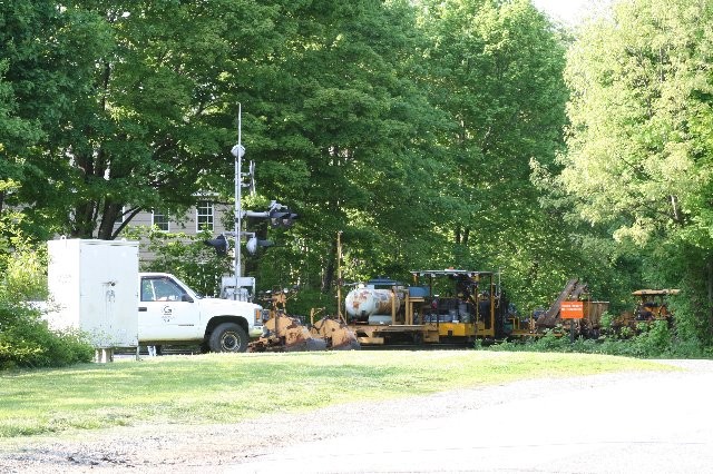 Photo of track work in exeter nh
