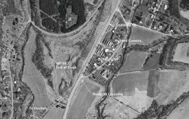 Photo of Satellite View of DURR ROW through Hubbell Corners, NY