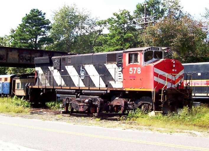 Photo of This engine is now lettered and bears the # 578