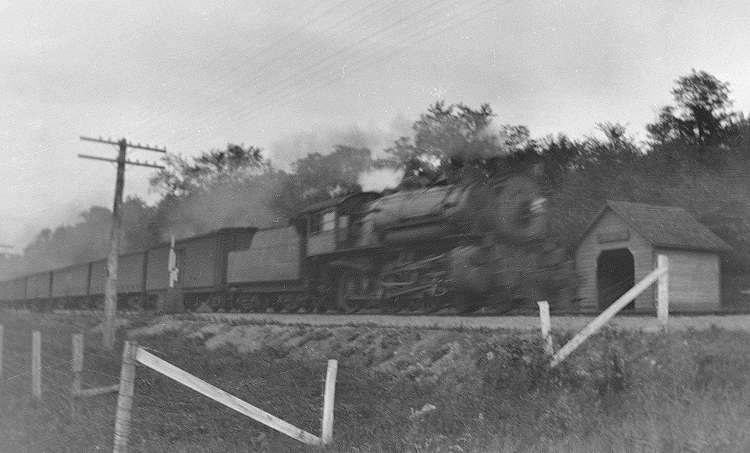 Photo of Rutland Milk Train, Thompsons Point, Vermont, 1923