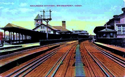 Photo of Bridgeport CT NYNH&H Station 