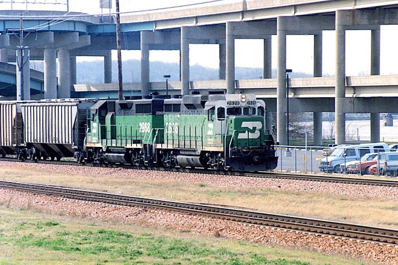 Photo of BN GP30 #2828 On the Riverfront