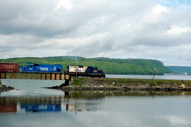 Photo of Train over the bay