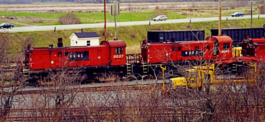 Photo of WHR RS-23 #'s 8037 & #8041