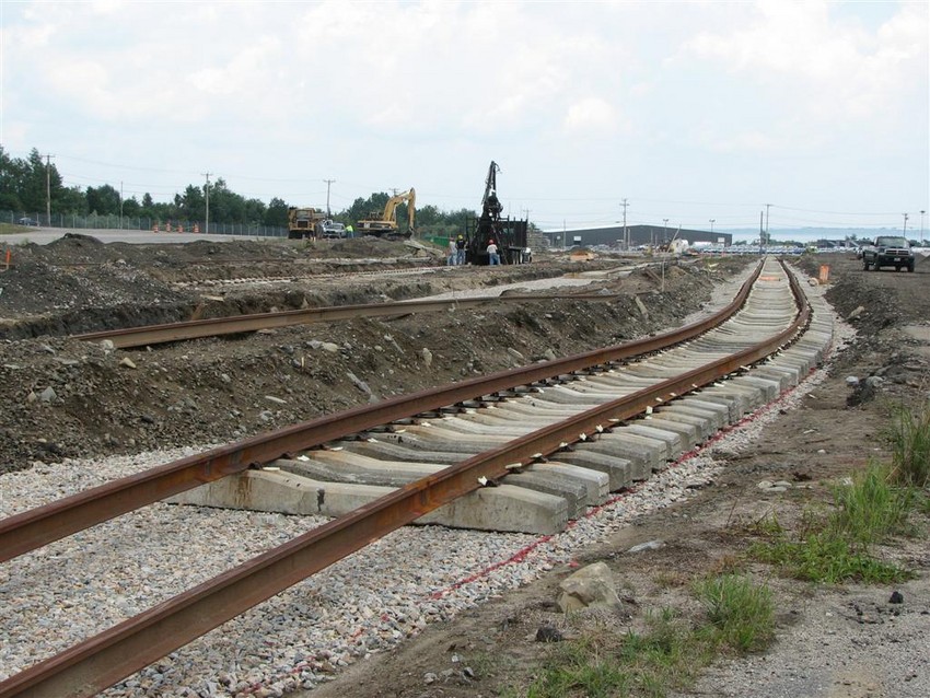 Photo of New Rails in Davisville