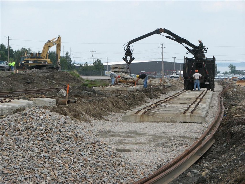 Photo of New Rails in Davisville