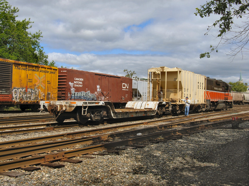 Photo of Train PR2 at the Valley Yard