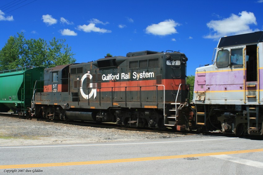 Photo of GP-9 ST 77 is the fourth and final locomotive on EDRU