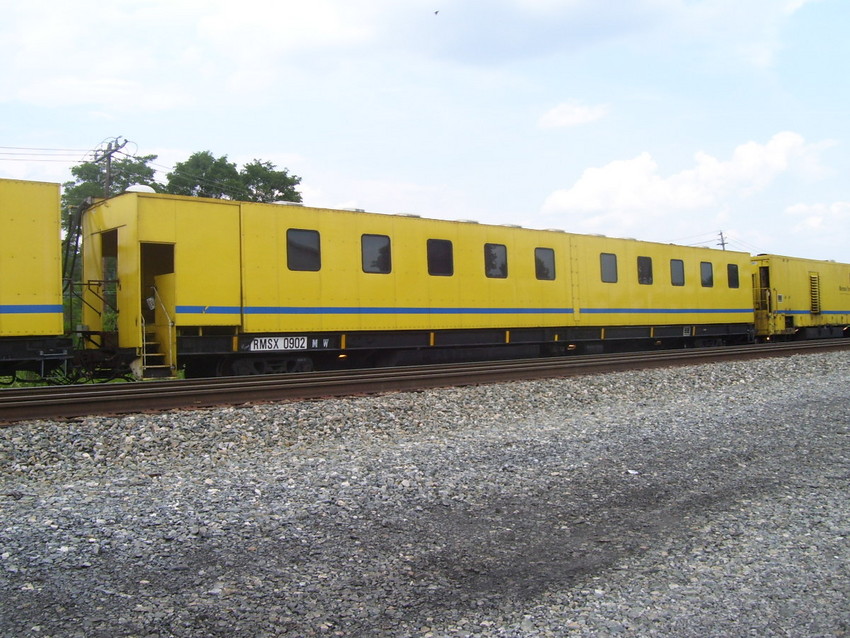 Photo of The other passenger car on the loram rail grinder...