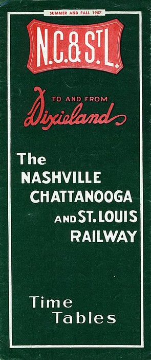 Photo of Timetable: Nashville, Chattanooga, & St. Louis