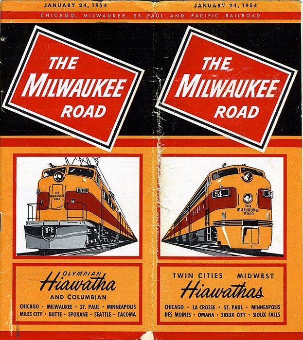 Photo of Timetable: Milwaukee Road
