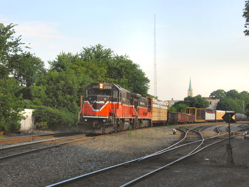 Photo of Train PR3 at the Valley Yard