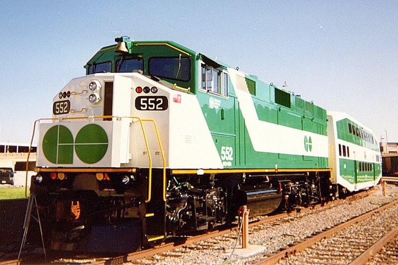Photo of GO train #552 in Texas