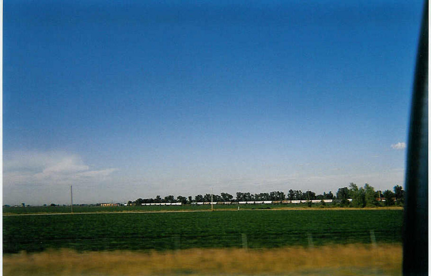 Photo of Long train across the field