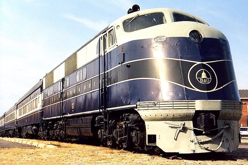 Photo of First Streamlined Diesel
