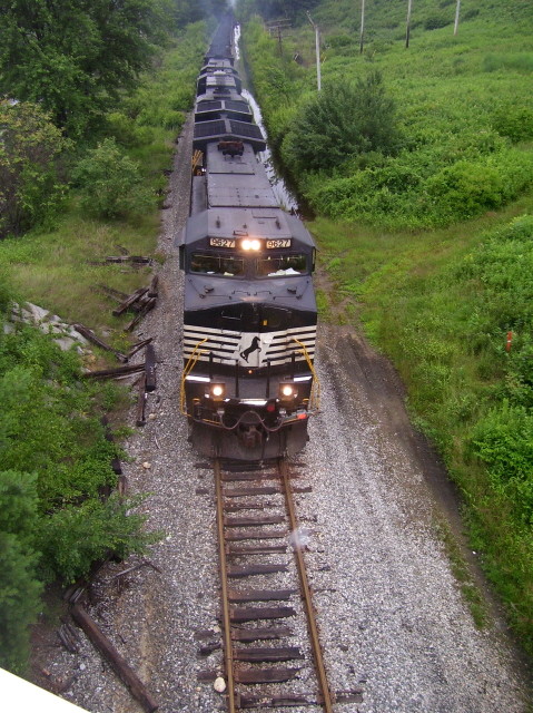 Photo of Bow Coal Train approaching  power plant