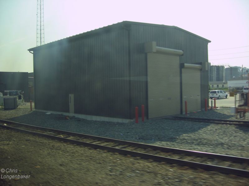 Photo of Amtrak shed