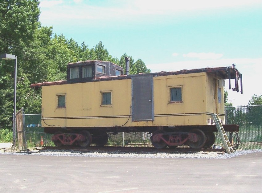 Photo of caboose at Winslow Junction