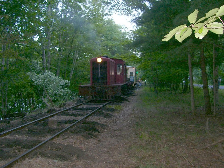 Photo of CMRR Work Train at MP 22.3