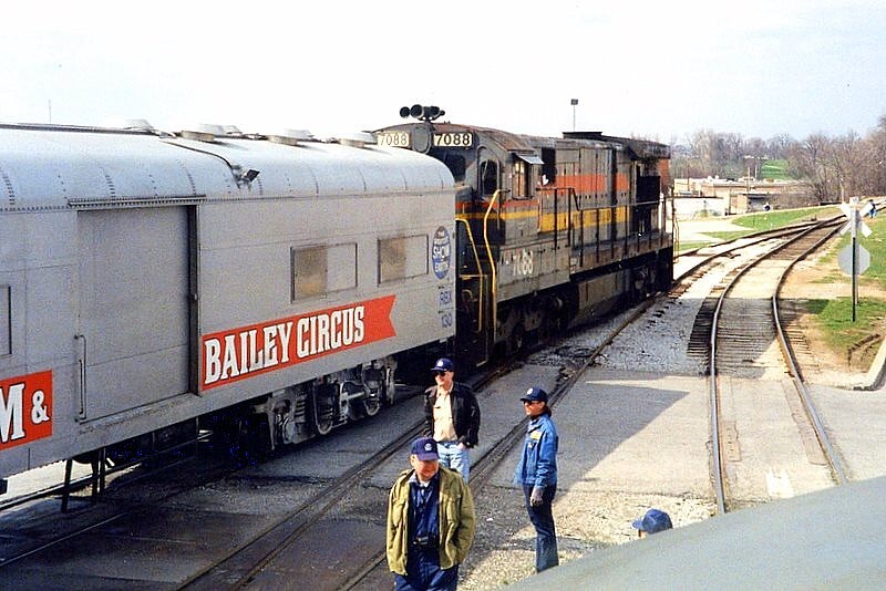 Photo of Circus Train at Baltimore, MD
