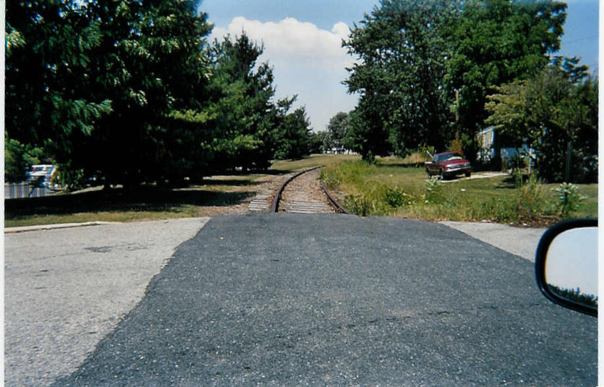 Photo of Paved over tracks