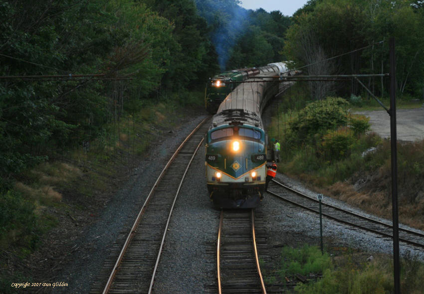 Photo of Train meet at Brunswick Junction