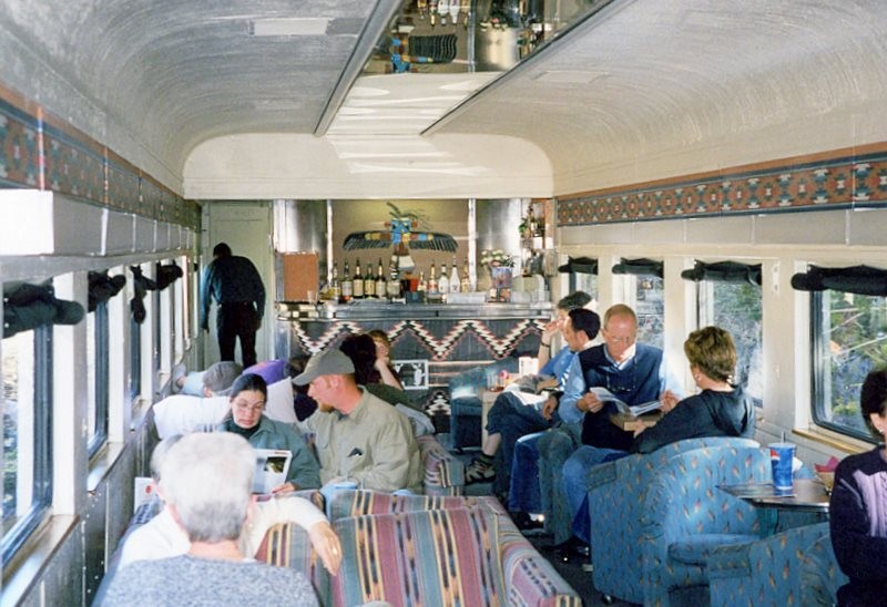 Photo of First class on the Verde Canyon RR