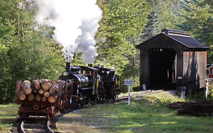 Photo of White Mountain Central Railroad days 2007