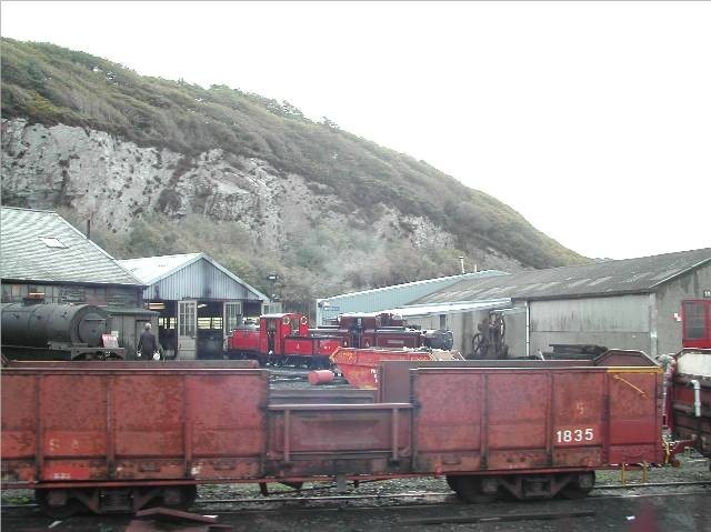 Photo of A view of Porthmadog Shed.