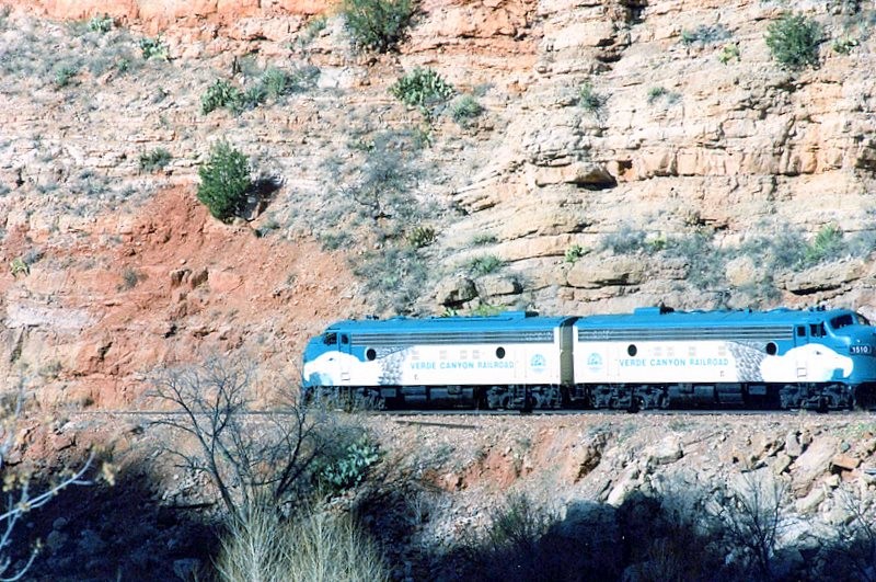 Photo of ON THE SCENIC VERDE CANYON RR