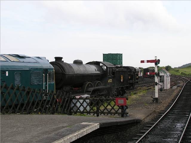 Photo of B12, 4-6-0, 61572 at Weybourne Shed.