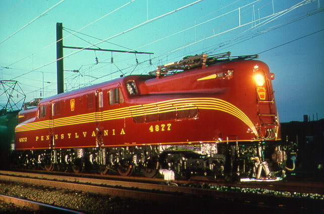 Photo of GG-1 Electric Loco at South Amboy NJ in service