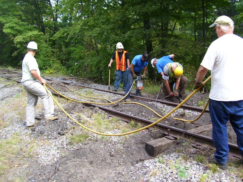 Photo of Close Up of Spiking Crew