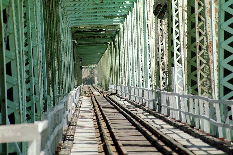 Photo of Rail Bridge that crosses the Kennebec River