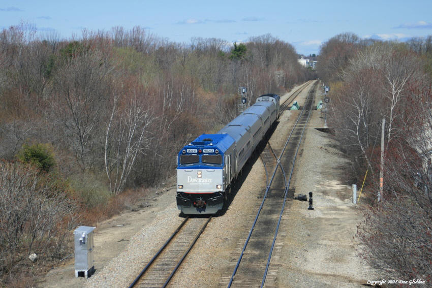 Photo of Amtrak Downeaster in South Portland
