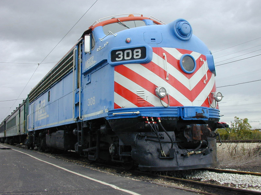 Photo of Metra F-7A #308 at IRM