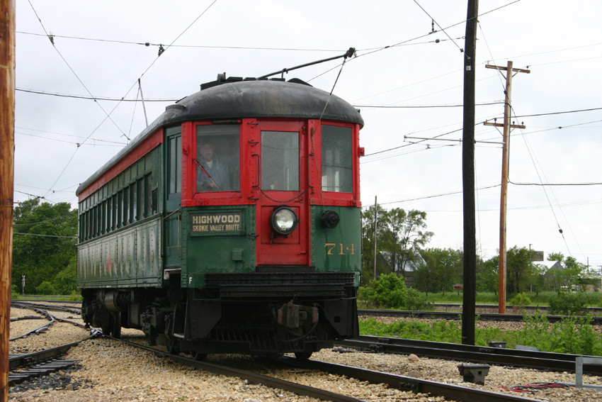 Photo of North Shore Line #714 at IRM