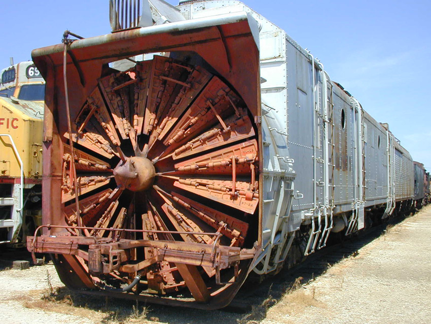 Photo of UP Plow at IRM