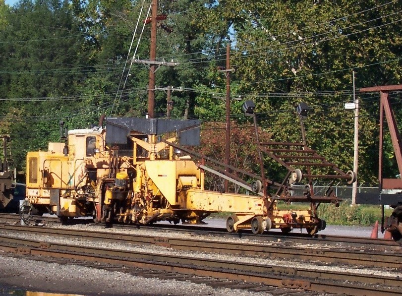 Photo of Track maintenance machinery