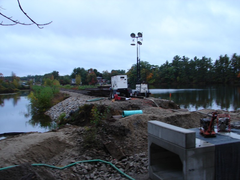 Photo of New Box Culvert  for the NHN in Milton, NH