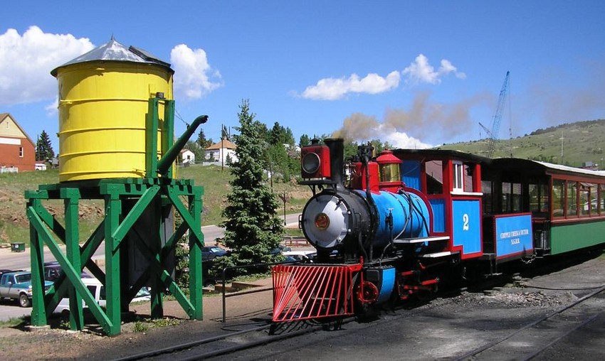 Photo of Cripple Creek & Victor #2 ready for boarding