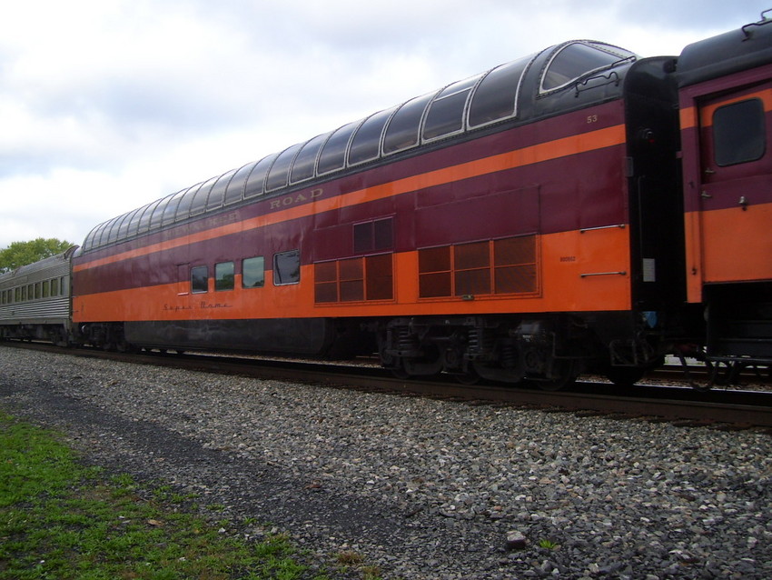 Photo of An old Milwaukee Dome Car on this year's excursion.