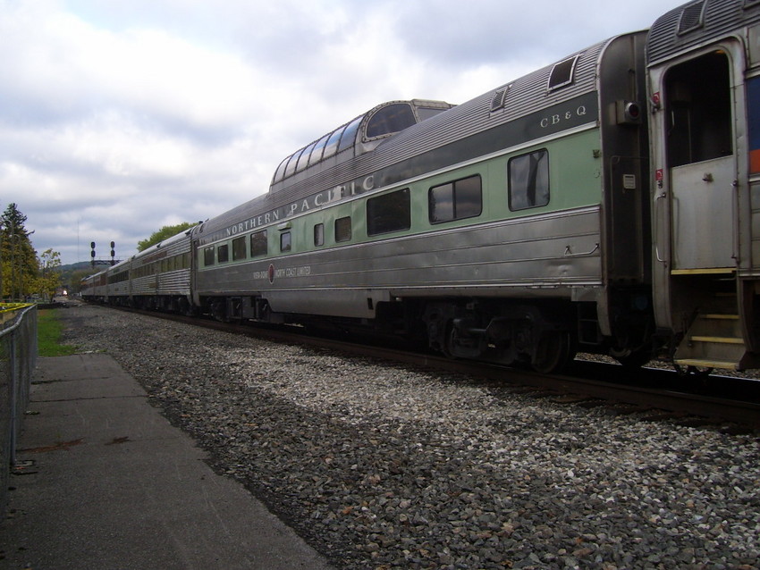 Photo of This is my favorite car on the New River Train. A Northern Pacific dome car.