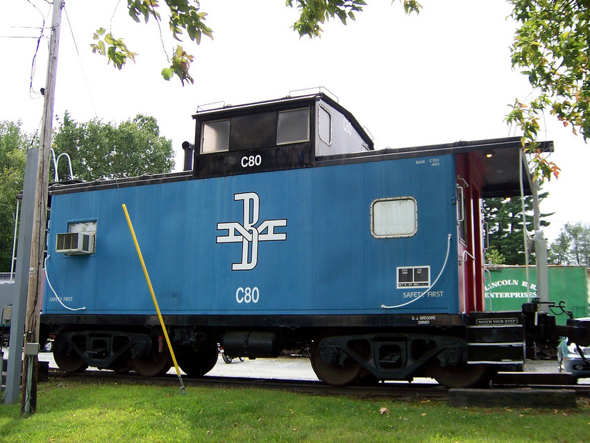 Photo of Boston and Maine Caboose C80