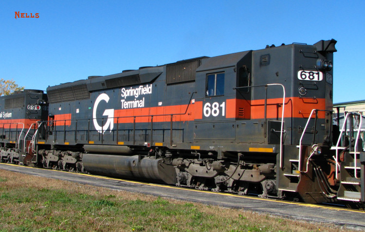 Photo of Guilford 6-axle power at Ayer!